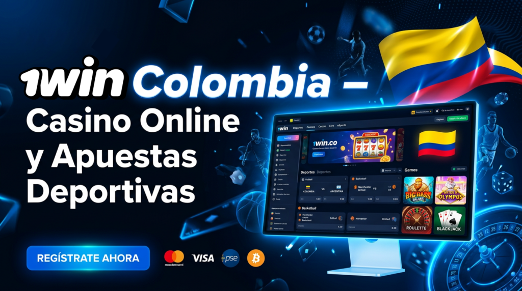 1win Colombia: Apuestas deportivas y casino online